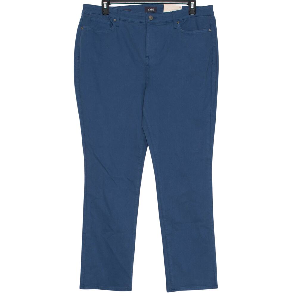 NWT NYDJ Sheri Slim Jeans Plus Size 18 High Rise Deja Blue Lift Tuck Comfort